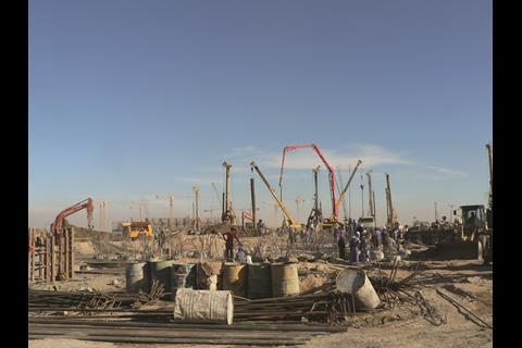 Construction in Basra